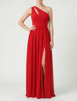 AstraDress - One-Shoulder Evening Maxi Dress Evening Events