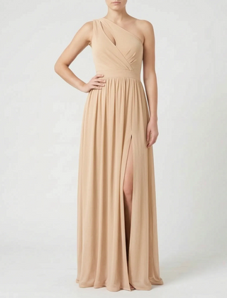AstraDress - One-Shoulder Evening Maxi Dress Evening Events