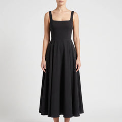 Celesta - Midi Length Formal Dress Wedding Guest Attire