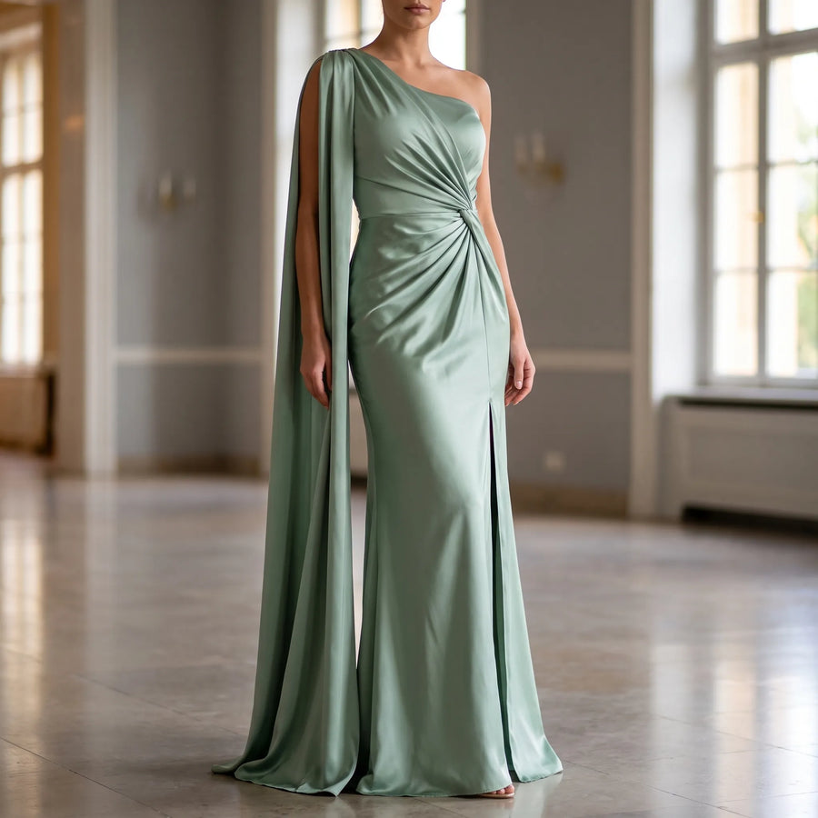 EvannaGown - Floor Length Evening Dress Formal Events