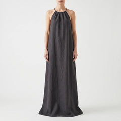 Flowira - Flowy Maxi Halter Dress Casual Summer Days