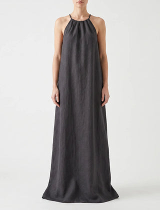 Flowira - Flowy Maxi Halter Dress Casual Summer Days
