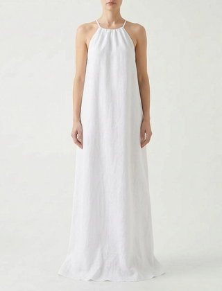 Flowira - Flowy Maxi Halter Dress Casual Summer Days